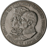 Sachsen: Friedrich August III. 1904-1918: 2 Mark 1909 Universität Leipzig, Jaege - Taler En Doppeltaler