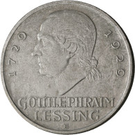 Weimarer Republik: 5 Reichsmark 1929 E, Lessing, Jaeger 336, Kleine Kratzer, Fas - Sonstige & Ohne Zuordnung