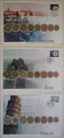 Numisbriefe, Numisblätter: 5 Alben Mit Numisblättern Der BRD, Angefangen Mit 10 - Otras Monedas