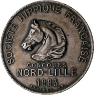 Medaillen Alle Welt: Frankreich: Silbermedaille 1883 (Bescher). Prämie Der Franz - Ohne Zuordnung