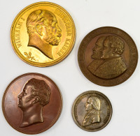 Medaillen Deutschland - Geographisch: Preußen: Lot 4 Stück; Silbermedaille 1798 - Autres & Non Classés