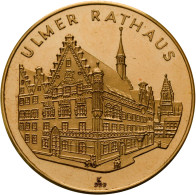 Medaillen Deutschland - Geographisch: Ulm: Goldmedaille, Ca. 10 G, Gestempelt Mi - Andere & Zonder Classificatie