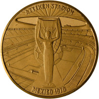 Medaillen Deutschland - Sonstige: Fußball WM 1970 In Mexico: Goldmedaille O. J.; - Sonstige