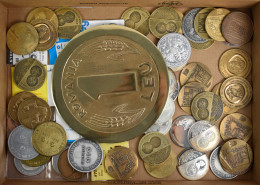 Medaillen Deutschland - Sonstige: NUMISMATIK: Lot über 50 Medaillen Mit Münzmoti - Autres