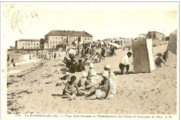 Le Croisic. La Plage Saint Goustan Et L'établissement Des Frères De Saint Jean De Dieu. - Le Croisic