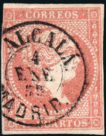 Madrid - Edi O 48 - 4 C. - Mat Fech. Tp. II "Alcalá" - Used Stamps