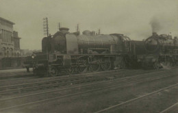 AULNOYE - Locomotives - Photo L. Hermann - Eisenbahnen