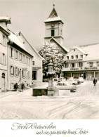 73887455 Kandern Marktplatz Kirche Weihnachtskarte Kandern - Kandern