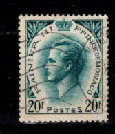 - MONACO - 1955 - YT N° 425A - Oblitéré - Prince Rainier III - Oblitérés