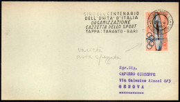 CYCLING - ITALIA 29.05.1961 GIRO DEL CENTENARIO DELL'UNITA' D'ITALIA - GAZZETTA SPORT - TARANTO / BARI - VARIETA' - A - Ciclismo