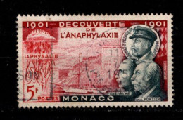 - MONACO - 1953 - YT N° 395 - Oblitéré - L'anaphylaxie - Used Stamps