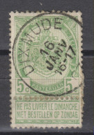 COB 56 Oblitération Centrale DIXMUDE - 1893-1907 Wappen
