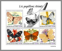 GUINEA REP. 2023 MNH Extinct Butterflies Ausgestorbene Schmetterlinge M/S – OFFICIAL ISSUE – DHQ2417 - Prehistóricos