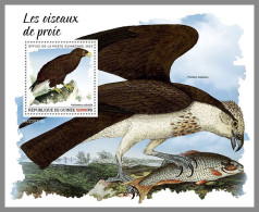 GUINEA REP. 2023 MNH Birds Of Prey Greifvögel Raubvögel S/S – OFFICIAL ISSUE – DHQ2417 - Aquile & Rapaci Diurni