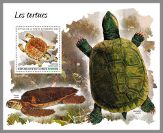 GUINEA REP. 2023 MNH Turtles Schildkröten S/S – OFFICIAL ISSUE – DHQ2417 - Tortugas