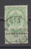 COB 56 Oblitération Centrale ENGIS - 1893-1907 Wappen