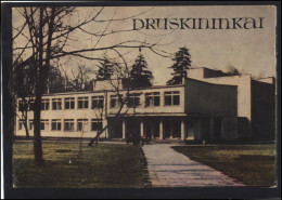 Post Card Lithuania LT Pc 114 DRUSKININKAI Booklet 3 Pictures - Lithuania