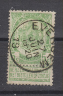 COB 56 Oblitération Centrale EVERGEM - 1893-1907 Armarios