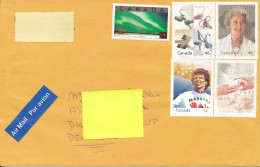 Canada Cover Sent Air Mail To Denmark 24-10-2002 Topic Stamps - Cartas & Documentos