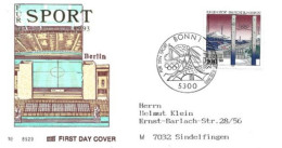 Allemagne: FIRST DAY COVER 1993: Für Den SPORT: Le Stade, Berlin. - 1991-2000