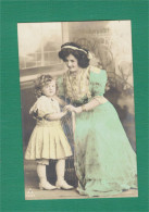 XB1266 JEUNE FILLE, ENFANT, GIRL FAMOUS CHILD MODEL CANDICE ASHTON FASHION 1910 RPPC - Retratos