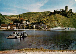 73887198 Beilstein Mosel Karmelitenkloster Mit Burgruine Metternich Und Moselfae - Autres & Non Classés