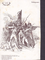 Sweden UPU PPC Kriget (War Of) 1808-09. Soldatgossen (Finnish Poem). Launis, Helsingborg (2 Scans) - Other Wars