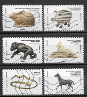 France 2013  Oblitéré Autoadhésif  N° 776 - 781 - 782 - 783 - 785 - 786 -   Les Animaux Dans L'art - Used Stamps