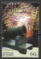 Haiti 1999. Scott #917 (U) UPU, 125th Anniv. Gunpowder, Cannon - Haïti