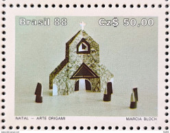 C 1603 Brazil Stamp Christmas Religion Church 1988 - Ongebruikt