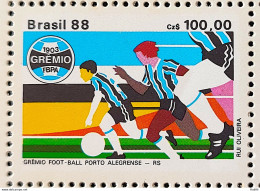 C 1598 Brazil Stamp Soccer Clubs Gremio 1988 - Ongebruikt