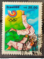 C 1590 Brazil Stamp Seoul Korea Olympics From South Judo 1988 Circulated 2 - Used Stamps