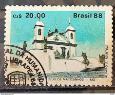 C 1585 Brazil Stamp Lubrapex Portugal Church 1988 Circulated 1 - Usati