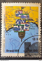 C 1584 Brazil Stamp 100 Years Abolition Of Slavery Ship Ship 1988 Circulated 13 - Usati