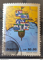 C 1584 Brazil Stamp 100 Years Abolition Of Slavery Ship Ship 1988 Circulated 1 - Used Stamps