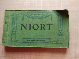 Carnet De  24 CPA   Complet  (79)    NIORT - Niort