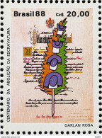 C 1583 Brazil Stamp 100 Years Abolition Of Slavery Law Aurea 1988 2 - Neufs
