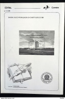 Brochure Brazil Edital 1988 16 Promulgation Constitution National Congress Without Stamp - Cartas & Documentos