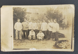 Carte Photo Souvenir Soldat Fort Condé - Casernas