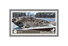 FINLAND-BEEPOST 2024 MNH Seals Seehund Pusa Hispida Saimensis 1v – PRIVATE OPERATOR – DHQ2417 - Andere & Zonder Classificatie