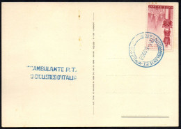 CYCLING - ITALIA AUTOAMBULANTE P.T. 1958 - 41° GIRO CICLISTICO D'ITALIA - CARTOLINA SPALESINA LESA - A - Cycling