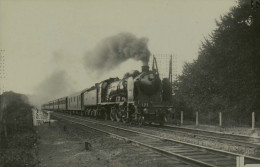 Reproduction - 122 - 3'1150, 15 Juillet 1934, Km.37 - Trains