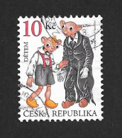 Czech Republic 2009 ⊙ Mi 598 Sc 3422 For Children - Spejbl And Hurvínek. Tschechische Republik. C2 - Used Stamps