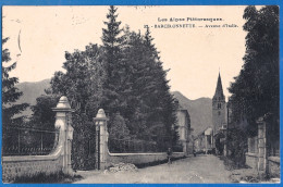 CPA  - ALPES DE HAUTES PROVENCE - BARCELONETTE -AVENUE D'ITALIE - Petite Animation - Barcelonnette