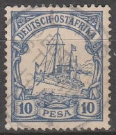 Deutsch Ost-Afrika   .    Michel   .   14     .     O     .      Gestempelt - German East Africa