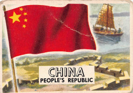 Flags Of The World Chromo -  China People's Republic - 6.5 X 9.5 Cm - Other & Unclassified