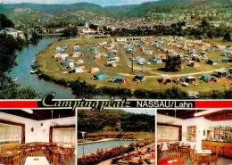 73886877 Nassau Lahn Campingplatz Restaurant Gastraeume Schwimmbad Nassau Lahn - Nassau