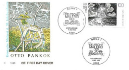 Allemagne: FIRST DAY COVER 1993: Otto PANKOK, BONN - 1991-2000