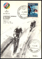 CYCLING - ITALIA IMOLA 1.09.1968 - CAMPIONATI MONDIALI DI CICLISMO SU STRADA - CARTOLINA MAXIMUM - A - Cycling