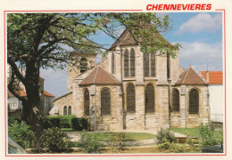 CHENNEVIERES . - L'Eglise St-Pierre. CPM RARE - Chennevieres Sur Marne